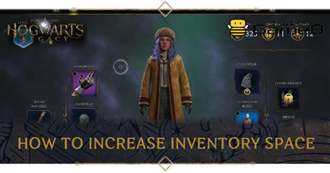 hogwarts legacy inventory space|How to Increase Gear Inventory Space .